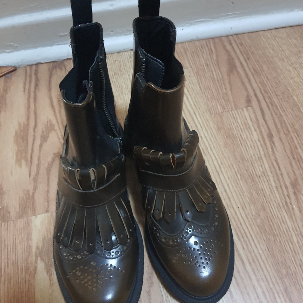 Dr. Martens Brown Leather Loafers